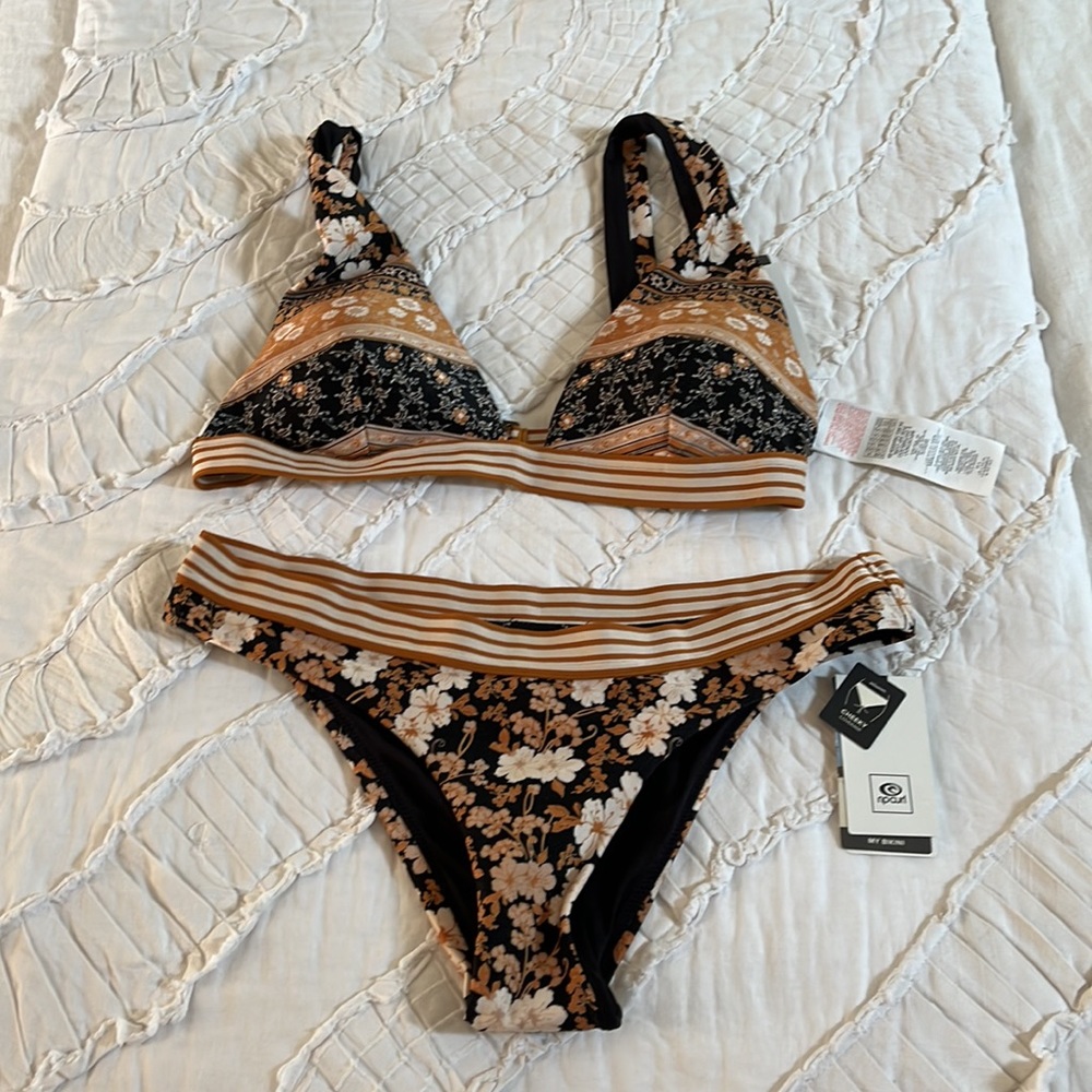🌴🔆RIP CURL- MARIGOLD DEEP V BIKINI SET🔆🌴